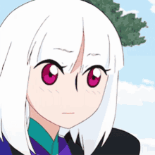 White Hair Anime Girls GIFs | Tenor