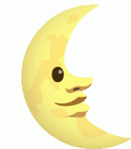 Moon Sticker Moon Discover Share Gifs