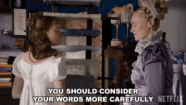 You have been more careful. Carefully more carefully most carefully