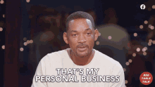 Thats My Personal Business Private GIF - Thats My Personal Business Private Will Smith GIFs