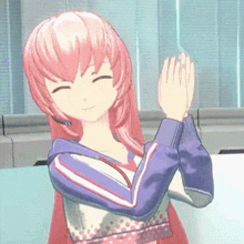 Luka Megurine Clapping Fit Boxing Feat Hatsune Miku GIF - Luka Megurine Clapping Fit Boxing Feat Hatsune Miku Luka Megurine GIFs