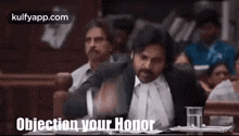 Objection Your Honor.Gif GIF - Objection Your Honor Vakeel Saab Pawan Kalyan GIFs