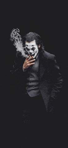 Joker Smoke GIF - Joker Smoke Style GIFs