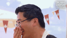 Laugh Stephen GIF - Laugh Stephen The Great Canadian Baking Show GIFs