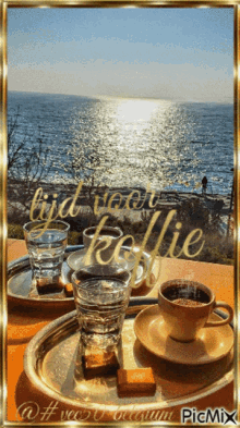vec50 tijd voor koffie time for coffee sea ocean