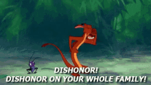 Dishonor! Dishonor On Your Whole Family! GIF