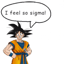 Goku I Feel So Sigma GIF