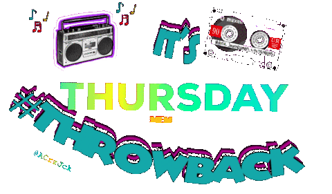 Throwback Thursday Sticker - Throwback Thursday Stickers