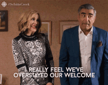 I Really Feel Weve Overstayed Our Welcome Yes We Should Really Hit The Road GIF - I Really Feel Weve Overstayed Our Welcome Yes We Should Really Hit The Road Moira Rose GIFs