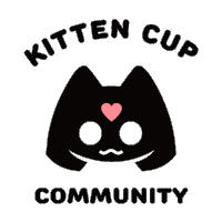 Kittencupstudio Kitten Cup Studio Sticker - Kittencupstudio Kitten Cup Studio Discord Stickers