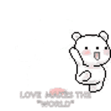 Bear Hearts GIF - Bear Hearts Happy GIFs