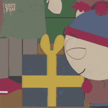 Unwrapping The Gift Stan Marsh GIF - Unwrapping The Gift Stan Marsh South Park GIFs