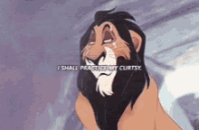 Lion King Scar GIF - Lion King Scar Curtsey GIFs