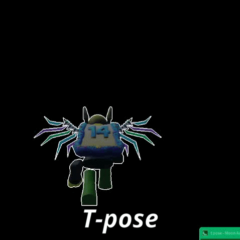 T Pose T Pose Meme GIF - T Pose T Pose Meme Defensiv - Discover & Share GIFs
