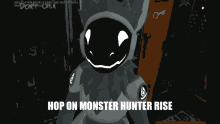 Hoponmonsterhunterrise Monster Hunter GIF