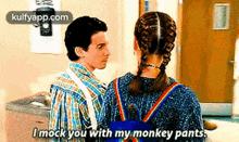 I Mock You With My Monkey Pänts..Gif GIF - I Mock You With My Monkey Pänts. Btvs Q GIFs