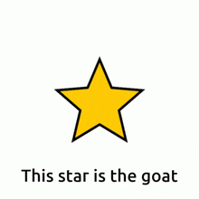 This Star Is The Goat Wait Im Goated GIF