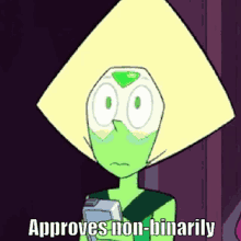 peridot non binary approve approves approved
