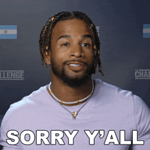 Sorry Yall Nelson GIF - Sorry Yall Nelson The Challenge World Championship GIFs