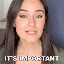 It'S Important Ashleigh Ruggles Stanley GIF - It'S Important Ashleigh Ruggles Stanley The Law Says What GIFs