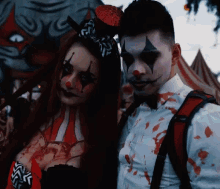 Halloween Costume Scary Face GIF - Halloween Costume Scary Face Look At Me GIFs