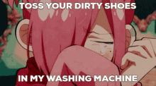 Mitsuba Mitski GIF - Mitsuba Mitski Toss Your Dirty Shoes In My Washing Machine GIFs