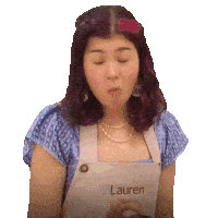 Very Fancy Lauren Sticker - Very Fancy Lauren The Great Canadian Baking Show Stickers
