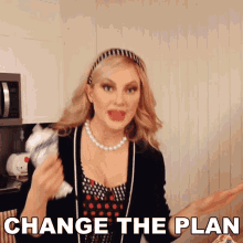 Change The Plan Nicole Arbour GIF - Change The Plan Nicole Arbour Make New Plan GIFs