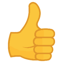 thumbs up people joypixels approved agreed