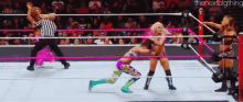 Alexa Bliss Stomps GIF