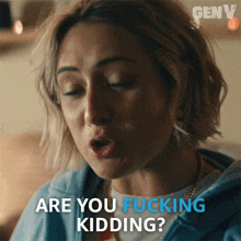 Are You Fucking Kidding Emma Meyer GIF - Are You Fucking Kidding Emma Meyer Gen V GIFs