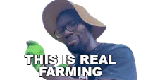 This Is Real Farming Rich Benoit Sticker - This Is Real Farming Rich Benoit Rich Rebuilds Stickers