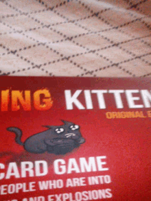 Exploding Kittens Board Game GIF - Exploding Kittens Board Game Into Kittens And Explosions GIFs