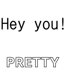 You Are Beautiful Hey You GIF