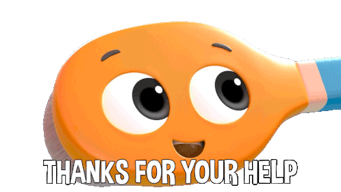 Thanks For Your Help Bill Brushy Sticker - Thanks For Your Help Bill Brushy Blippi Wonders - Educational Cartoons For Kids Stickers