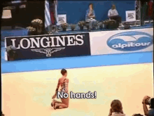 Rhythmic Gymnast GIF - No Hands Rhythmic Gymnast Gymnastics GIFs