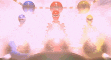a group of power rangers are sitting on their motorcycles