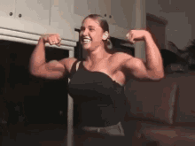Biceps Biggirl GIF - Biceps Biggirl Herbiceps GIFs