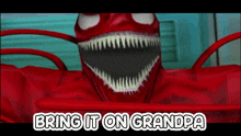 carnage ps1 bring it on grandpa grandpa spiderman ps1 spider man