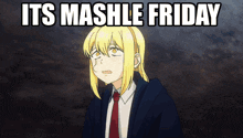 Mashle Mashle Friday GIF - Mashle Mashle Friday Its Mashle Friday GIFs