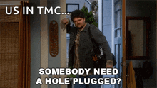 Somebody Need A Hole Plugged Mom Hot Soup And Shingles GIF - Somebody Need A Hole Plugged Mom Hot Soup And Shingles Worker GIFs