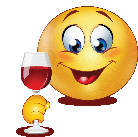 Wine Emoji Sticker - Wine Emoji Smile - Discover & Share GIFs