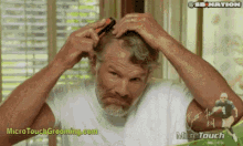 Brett Favre GIF - Shaving GIFs