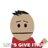 Lets Give It Up Terrance Sticker - Lets Give It Up Terrance Butters Stotch Stickers