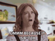 Umm Because It Is Bitch It Is What It Is GIF - Umm Because It Is Bitch It Is What It Is It Just Is GIFs