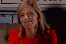 Leanne Smugly Smiling And Turning Her Head Coronation Street GIF - Leanne Smugly Smiling And Turning Her Head Coronation Street Corrie GIFs