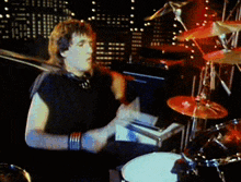 Drummer-dave-betts Canada GIF - Drummer-dave-betts Canada Band-honeymoon-suite GIFs