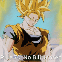 Rule 70 Bill Jensen GIF - Rule 70 Bill Jensen Goku GIFs