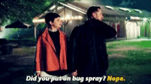 Did You Put On Bug Spray Ouat GIF - Did You Put On Bug Spray Ouat Once Upon A Time GIFs