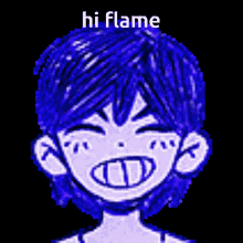 Omori Kel GIF - Omori Kel Hi Flame GIFs